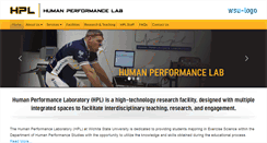 Desktop Screenshot of humanperformancelab.org