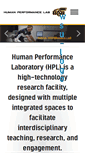 Mobile Screenshot of humanperformancelab.org